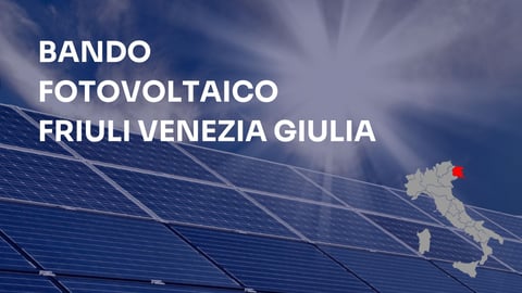 Bando fotovoltaico Friuli Venezia Giulia 2025, Woltair